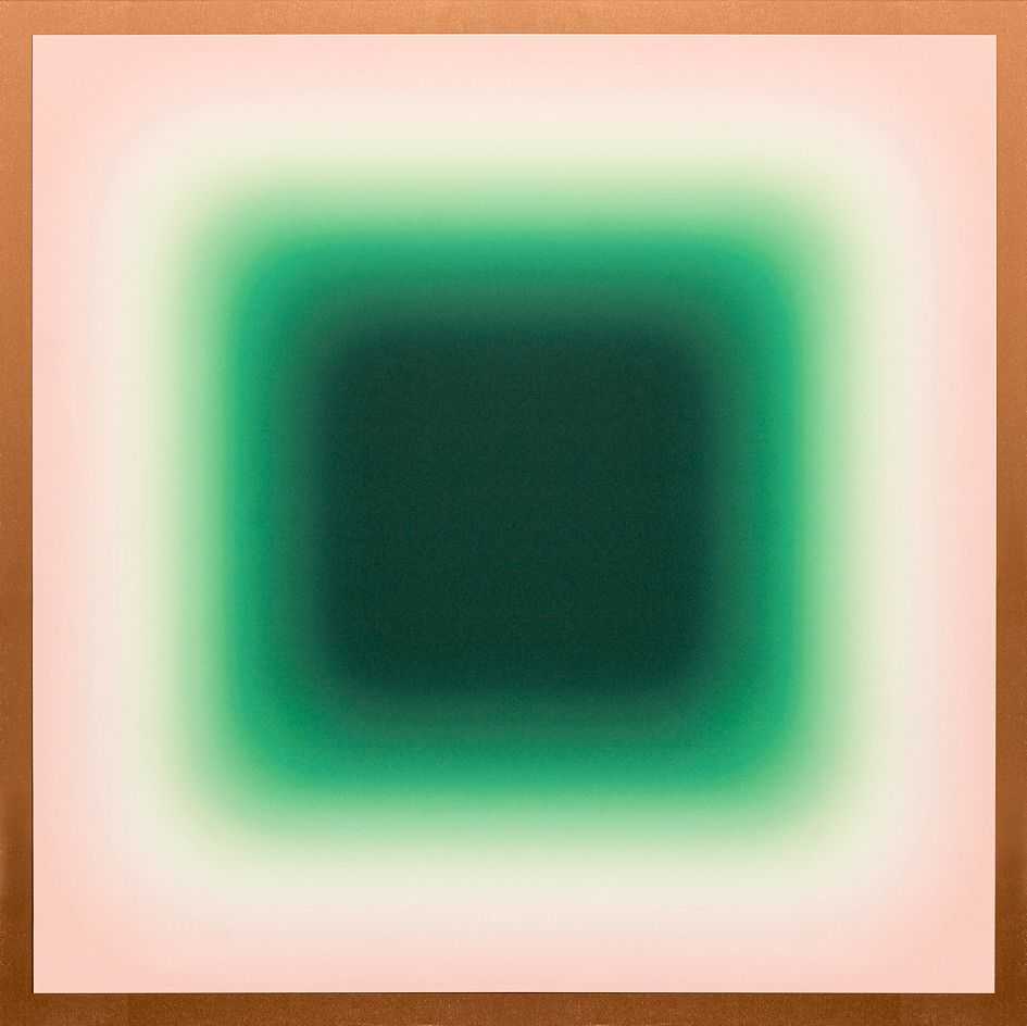 Jonny Niesche, ‘moon moth lust in warm copper’, 24-11-2022, Print, UV print on brushed copper, Avant Arte, Numbered, Framed