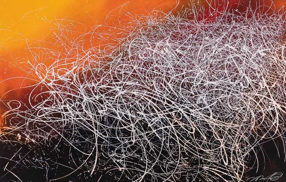 Jose Parla, ‘Seeing in Phosphene’, 2023, Print, UV pigment print with a matte varnish silkscreen seal on 410gsm Somerset Tub Sized Radiant White paper, Avant Arte, Numbered