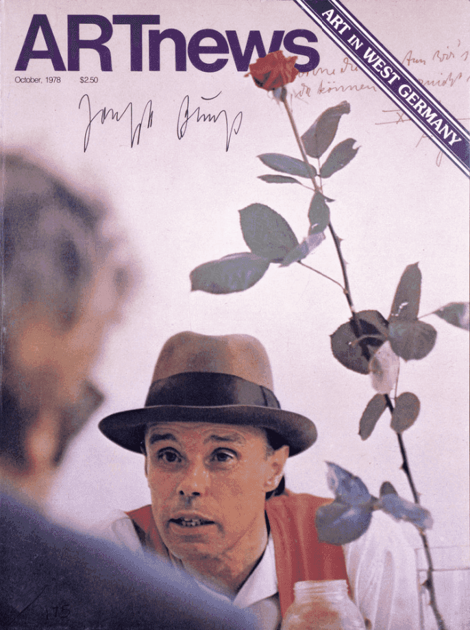 Joseph Beuys, ‘Artnews Cover’, 1979, Print, Magazine cover tear sheet, null, Numbered