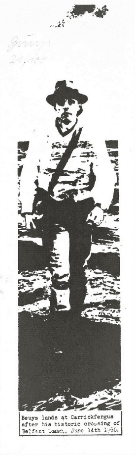 Joseph Beuys, ‘Belfast’, 1975, Print, Offset, Schellmann 145, Numbered
