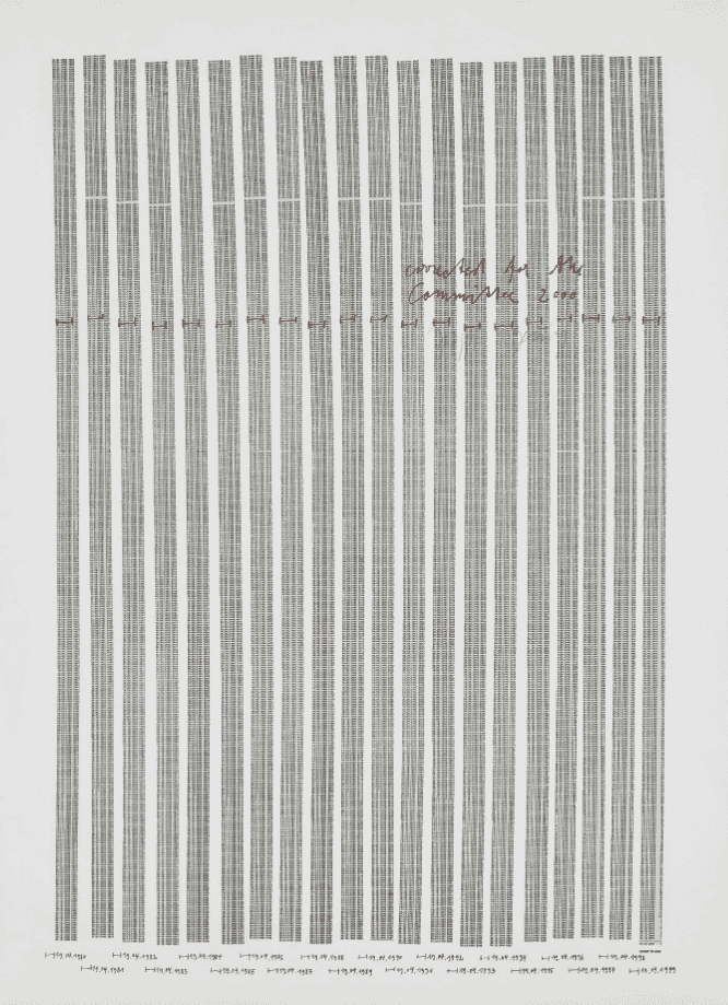 Joseph Beuys, ‘Countdown 2000’, 1981, Print, Offset lithograph, on machine-made wove paper, with full margins., null, Numbered