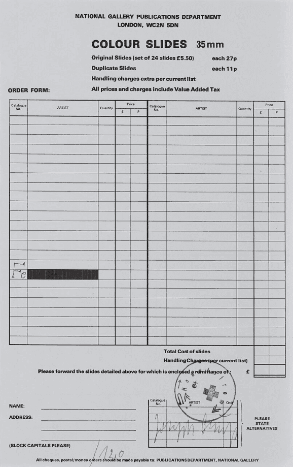Joseph Beuys, ‘Ferrum’, 1975, Print, Offset on paper, labeled (Fe), null, Numbered