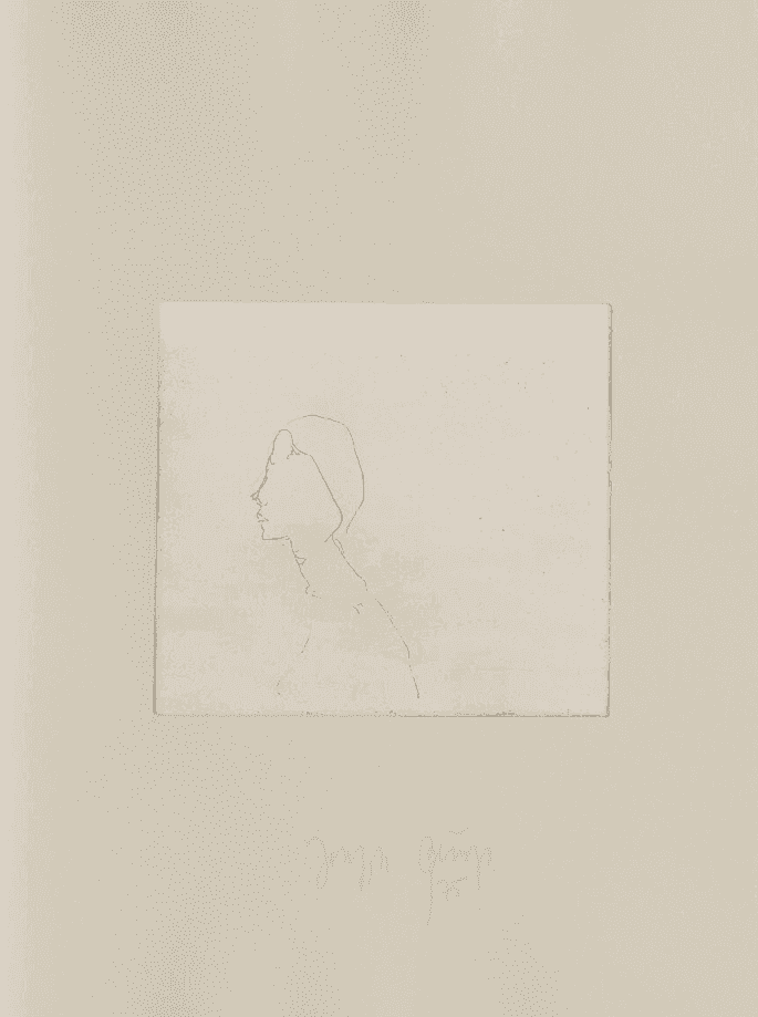 Joseph Beuys, ‘Kopf H.B.’, 1982, Print, Etching, null, Numbered