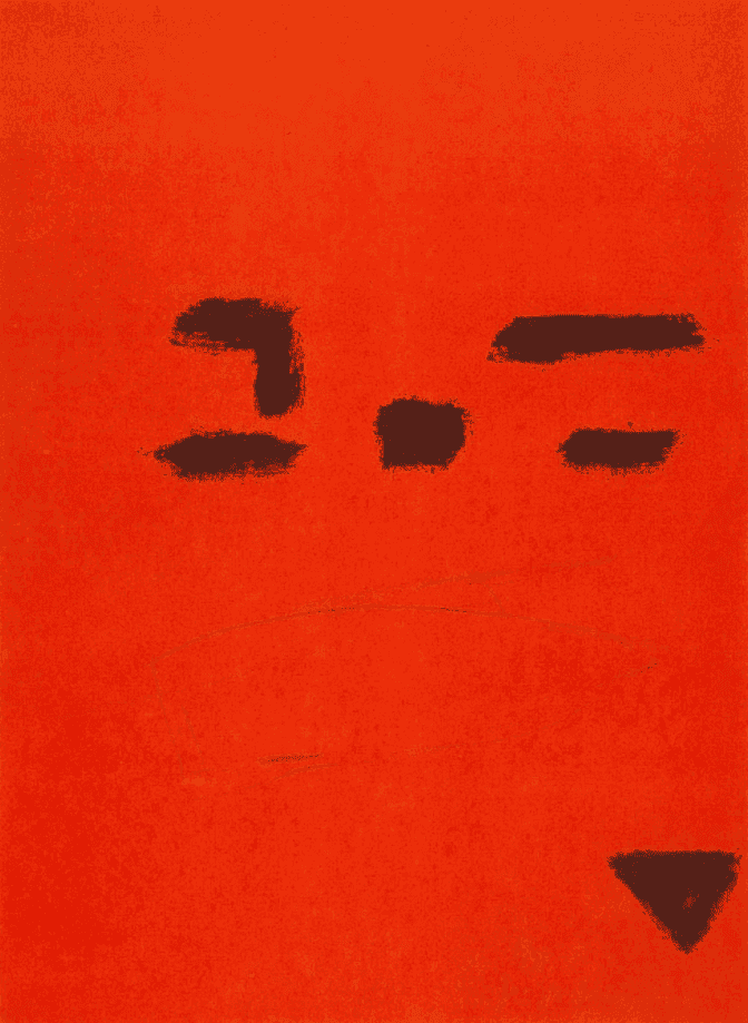 Joseph Beuys, ‘Spur II (Blatt E)’, 1977, Print, Lithograph printed on white wove, null, Numbered