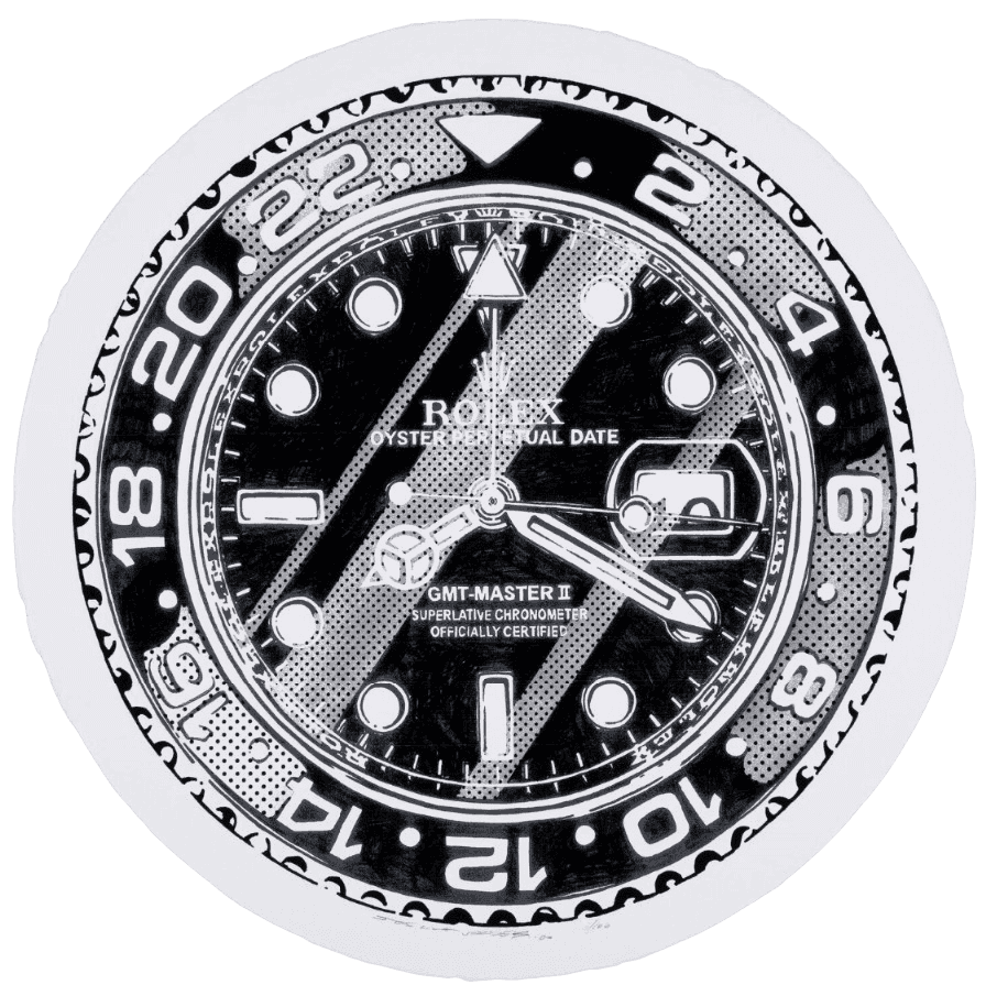 Joshua Vides, ‘Rolex GMT Master II 8:20’, 2020, Print, Screenprint in colors on Mohawk paper, null, Numbered, Dated