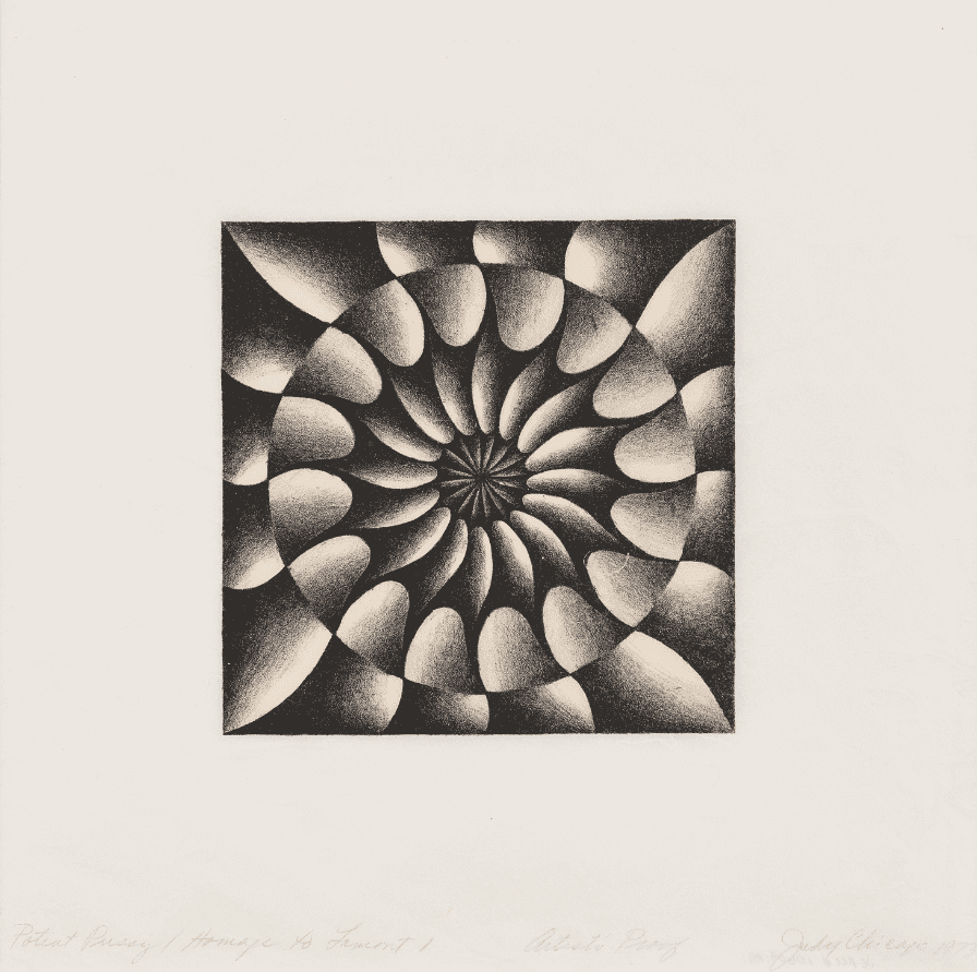 Judy Chicago, ‘Potent Pussy - Homage to Lamont I’, 1973, Print, Lithograph on rice paper, null, Dated