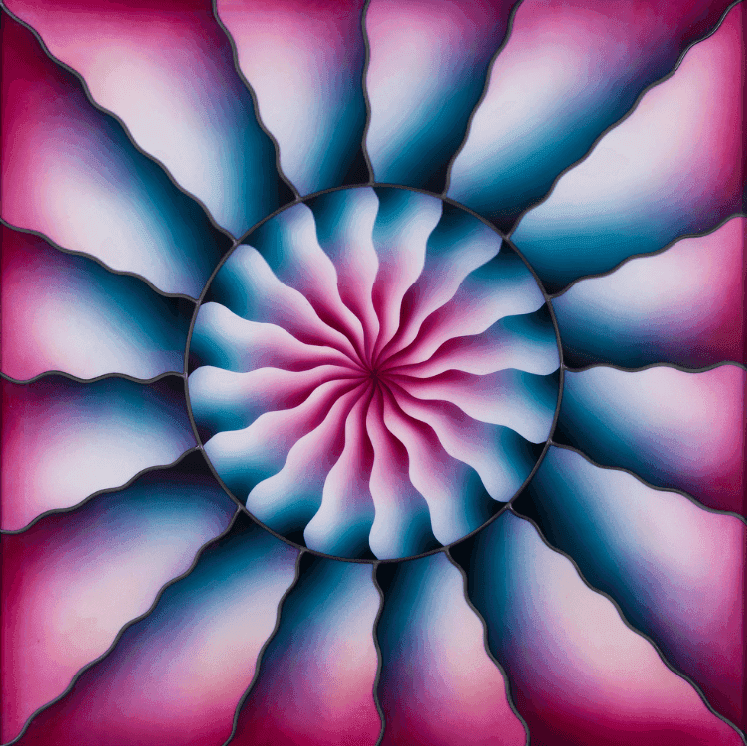 Judy Chicago, ‘Queen Victoria in Glass’, 2023, Print, Hand-painted stained glass and lightbox, null, 