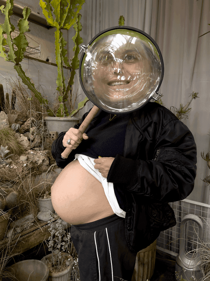Juergen Teller, ‘Dovile pregnant, London’, 2023, Photography, C-Type, null, 