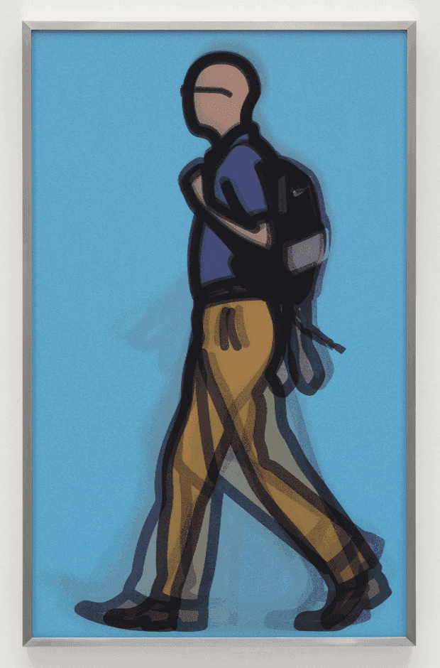 Julian Opie, ‘Academic’, 2014, Print, Lenticular acrylic in aluminum frame specified by the artist, Cristea Roberts Gallery, Numbered, Framed