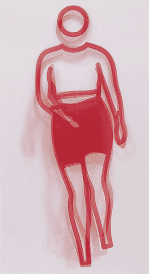 Julian Opie, ‘Dance - Figure 3’, 2023, Print, Acrylic lenticular mounted on acrylic, Christea Roberts Gallery, Numbered