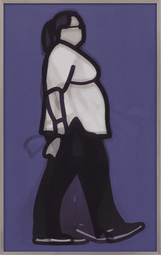 Julian Opie, ‘Nurse’, 2013, Print, Lenticular acrylic in aluminum frame specified by the artist, Cristea Roberts Gallery, Numbered, Framed