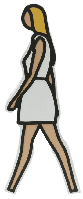 Julian Opie, ‘Tina’, 2017, Sculpture, Hand painted statuette, Cristea Roberts Gallery, Numbered
