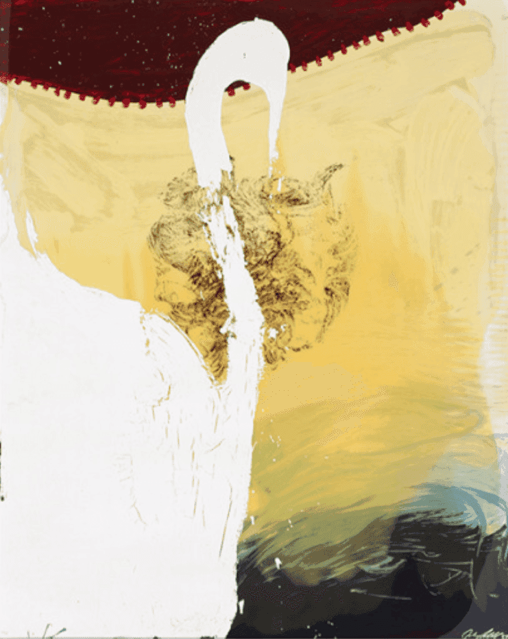 Julian Schnabel, ‘Bill’, 1998, Print, Hand-painted silkscreen with poured resin, null, 