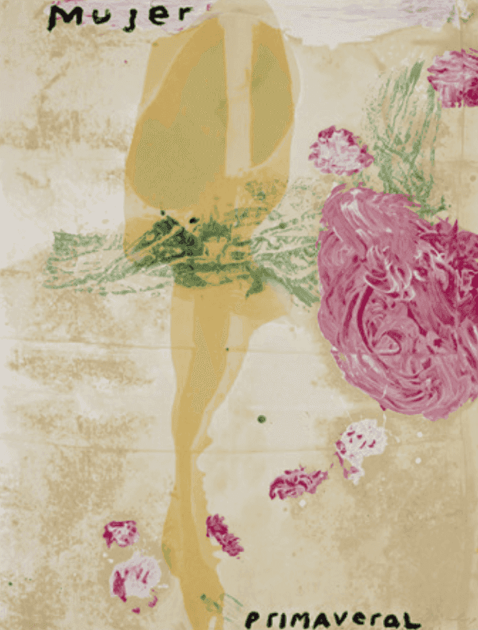 Julian Schnabel, ‘Mujer Primaveral’, 1995, Print, Hand-painted silkscreen with poured resin, null, 