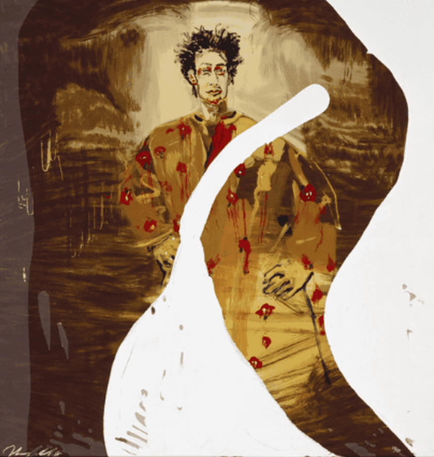 Julian Schnabel, ‘Nemo Librizzi’, 1998, Print, Silkscreen with poured resin, null, 