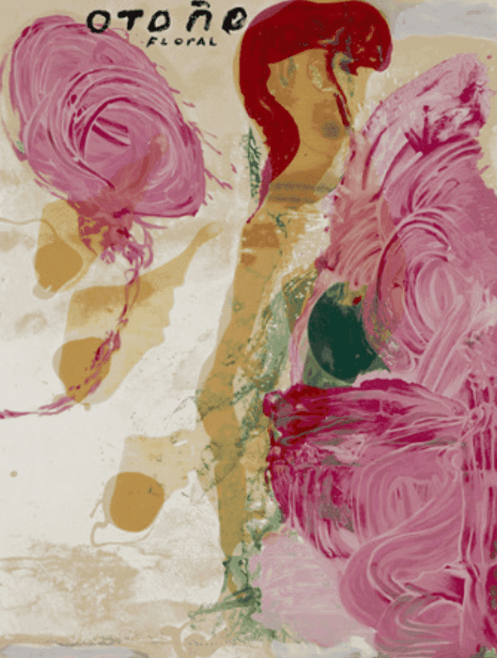 Julian Schnabel, ‘Otono Floral’, 1995, Print, Hand-painted silkscreen with poured resin, null, 