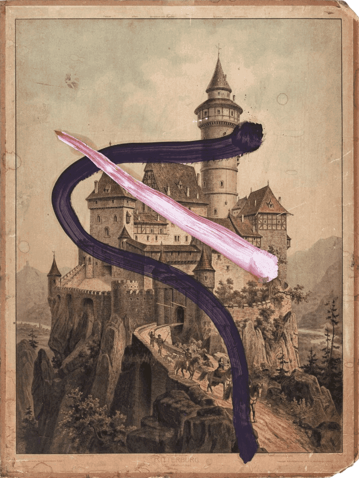 Julian Schnabel, ‘Ritterburg’, 2016, Print, Carbon print on fibre paper, mounted on board, Geuer & Geuer Art, Numbered, Dated