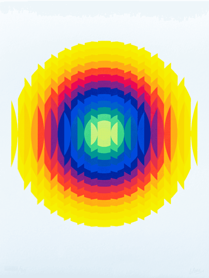 Julio Le Parc, ‘Oeuvre Infinie’, 2021, Print, Digital Print on paper, null, Numbered