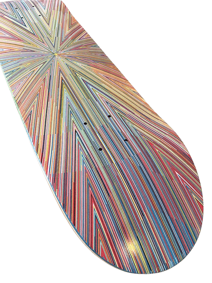 Kai & Sunny, ‘Star (Skateboard)’, 2018, Collectible, 8 colour silkscreen on Featherlight 3 dyed veneer, Self-released, 
