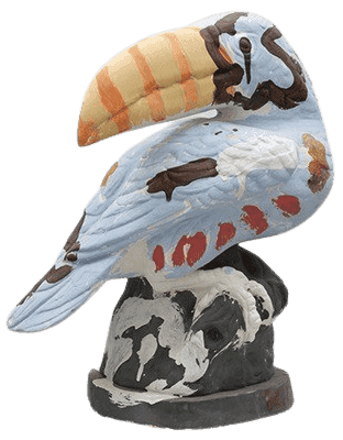 Katherine Bernhardt, ‘Neotropical Flock’, 01-11-2018, Sculpture, Hand-painted ceramic, Counter Editions, Handfinished