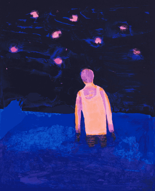 Katherine Bradford, ‘Looking Out to Sea’, 2024, Print, 8-colour lithograph on Somerset satin, white 300 gsm, JRP Editions, Numbered