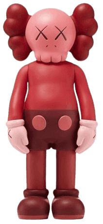 Kaws, ‘5YL Companion (2017 Blush)’, 2017, Sculpture, Painted cast vinyl, Kawsone, 