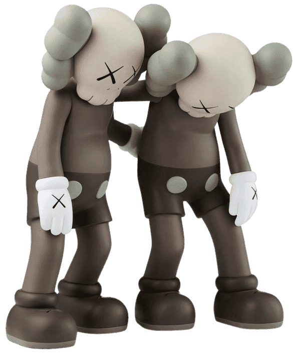 Kaws, ‘Along The Way (Brown)’, 2019, Sculpture, Painted cast vinyl, Kawsone, 