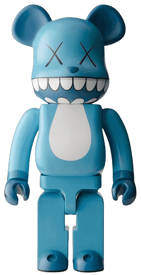 Kaws, ‘Bearbrick Chomper 1000%’, 2003, Sculpture, Painted cast vinyl, null, 