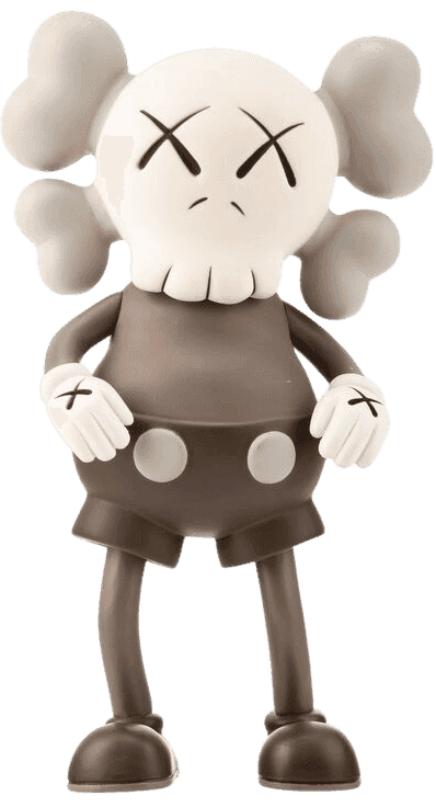Kaws, ‘Brown Companion (1999)’, 2001, Sculpture, Painted cast vinyl, Kawsone, 