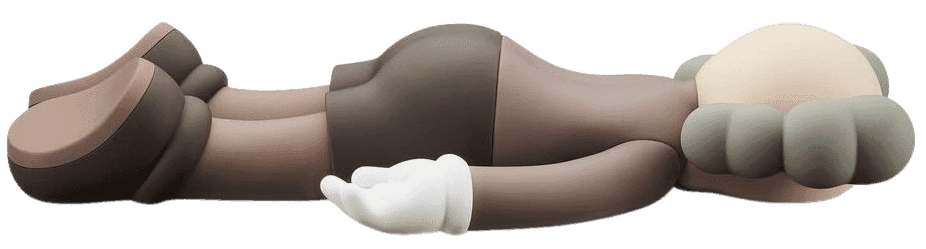 Kaws, ‘Companion (2020 Brown)’, 2020, Sculpture, Painted cast vinyl, Kawsone, 