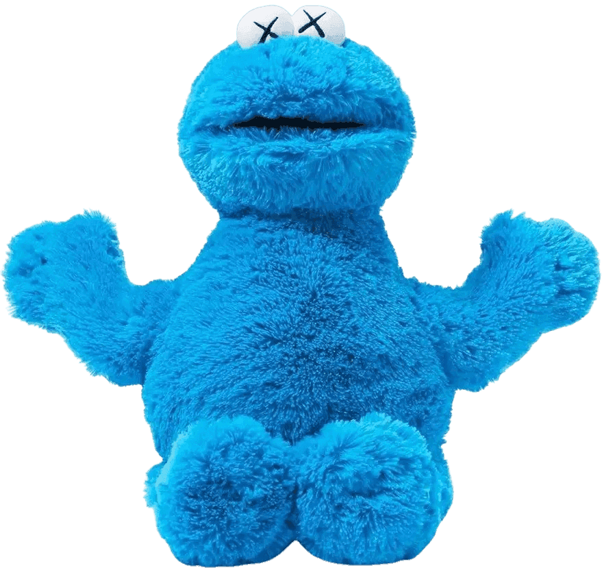Kaws, ‘Cookie Monster’, 19-11-2018, Collectible, Plush, Uniqlo,