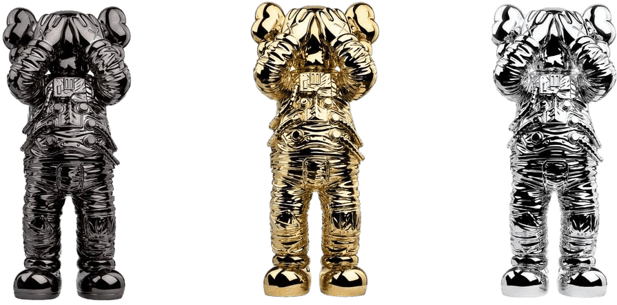 Kaws, ‘Kaws: Holiday Space (Set of 3)’, 2020, Sculpture, Polyurethane, DDT, 