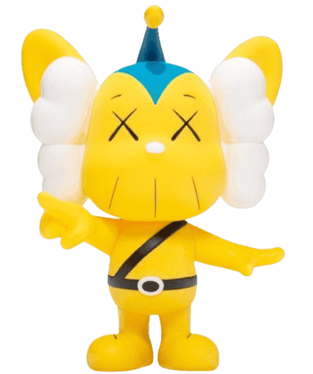 Kaws, ‘JPP (Yellow)’, 2008, Sculpture, Painted cast vinyl, Kawsone, 
