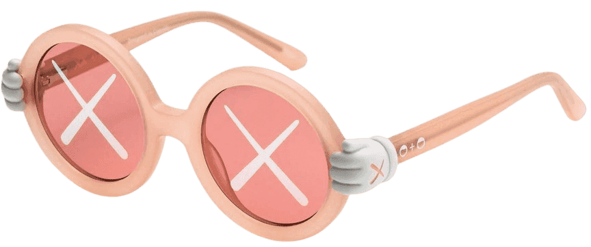Kaws, ‘KAWS x SD Sunglasses (Pink)’, 19-11-2020, Collectible, Optical quality eyewear. High clarity 100% UV protection nylon lenses, Self-released, 