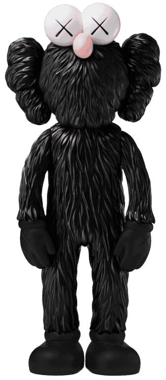 Kaws, ‘Kaws BFF (Black)’, 2018, Sculpture, Painted cast vinyl, MOMA, 