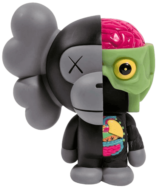 Kaws, ‘Milo (Black)’, 2011, Sculpture, Painted cast vinyl, Kawsone, 
