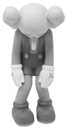 Kaws, ‘Small Lie (Grey)’, 2017, Sculpture, Painted cast vinyl, Kawsone, 