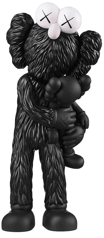 Kaws, ‘Take (Black)’, 2020, Sculpture, Painted cast vinyl, Kawsone, 