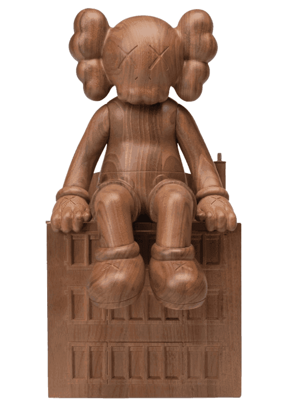 Kaws, ‘Time Together’, 2024, Sculpture, Walnut, Kawsone, Numbered