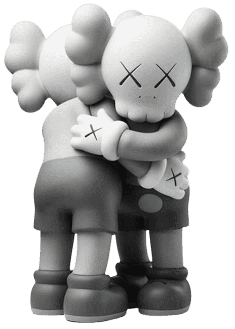 Kaws, ‘Together (Grey)’, 2018, Sculpture, Painted cast vinyl, Kawsone, 