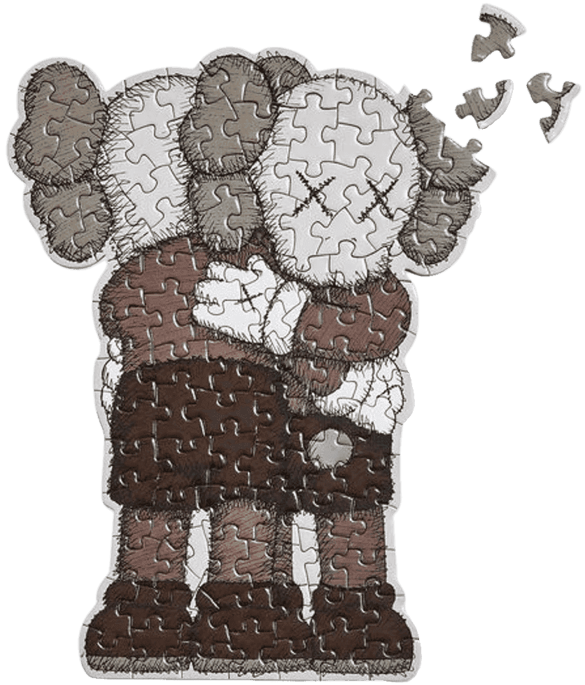 Kaws, ‘Together Small Puzzle’, 16-07-2021, Collectible, 100 puzzle piece, Tokyo First, 