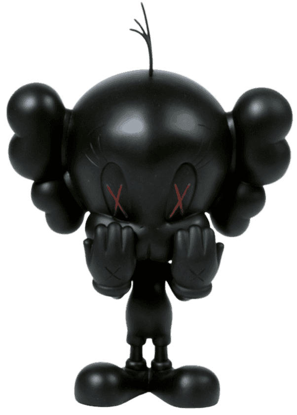 Kaws, ‘Tweety (Black)’, 2010, Sculpture, Painted cast vinyl, Kawsone, 