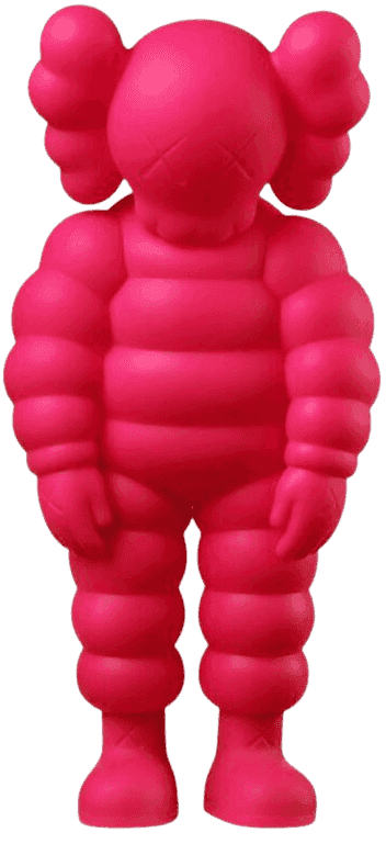 Kaws, ‘What Party Figure (Pink)’, 2020, Sculpture, Painted cast vinyl, Kawsone, 