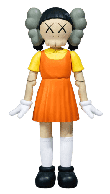 Kaws, ‘Young-Hee Figure (Coloured)’, 2024, Sculpture, Vinyl, DDT Store, 