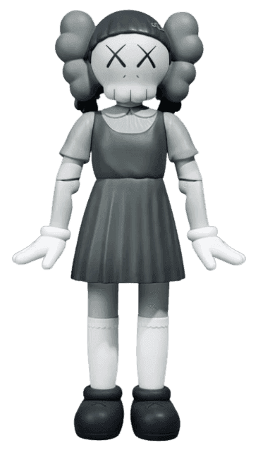 Kaws, ‘Young-Hee Figure (Monotone)’, 2024, Sculpture, Vinyl, DDT Store, 