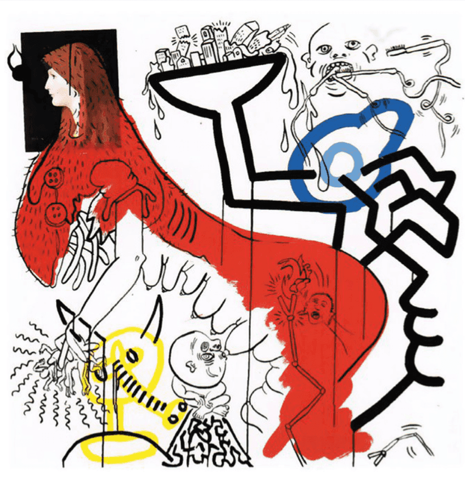 Keith Haring, ‘Apocalypse IV’, 1988, Print, Screenprint in colours, on Museum Board, null, Numbered, Dated