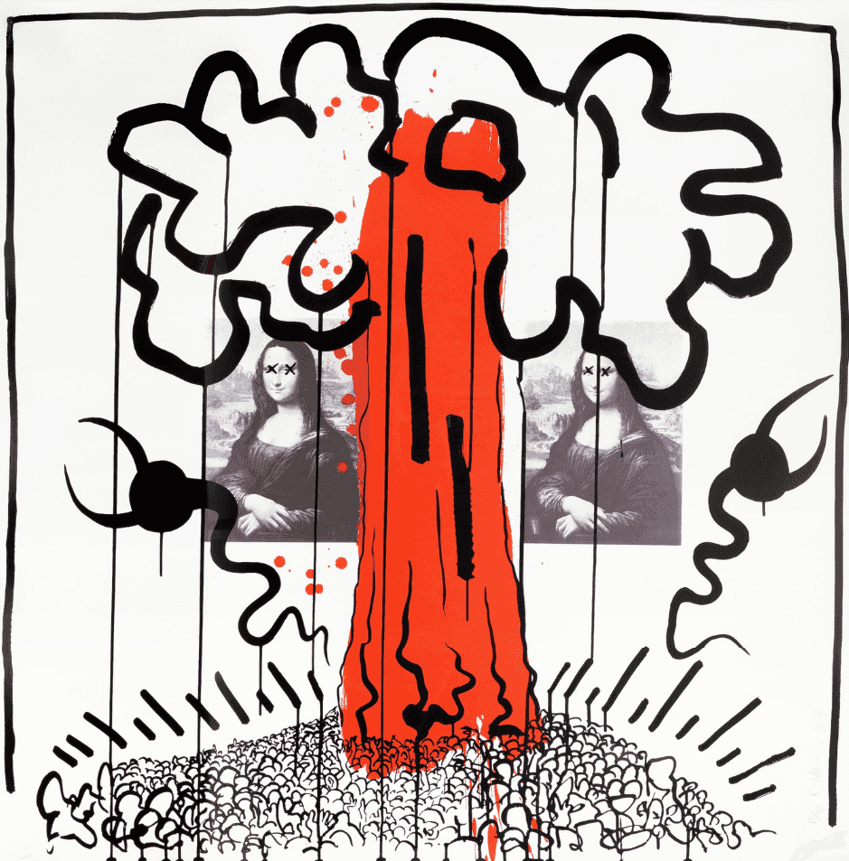 Keith Haring, ‘Apocalypse I’, 1988, Print, Screenprint in colours, on Museum Board, null, Numbered, Dated
