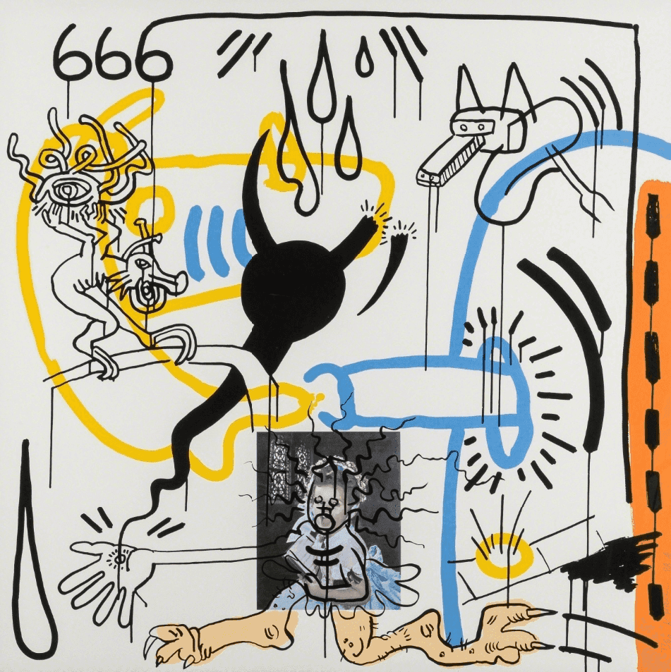 Keith Haring, ‘Apocalypse VIII’, 1988, Print, Screenprint in colours, on Museum Board, null, Numbered