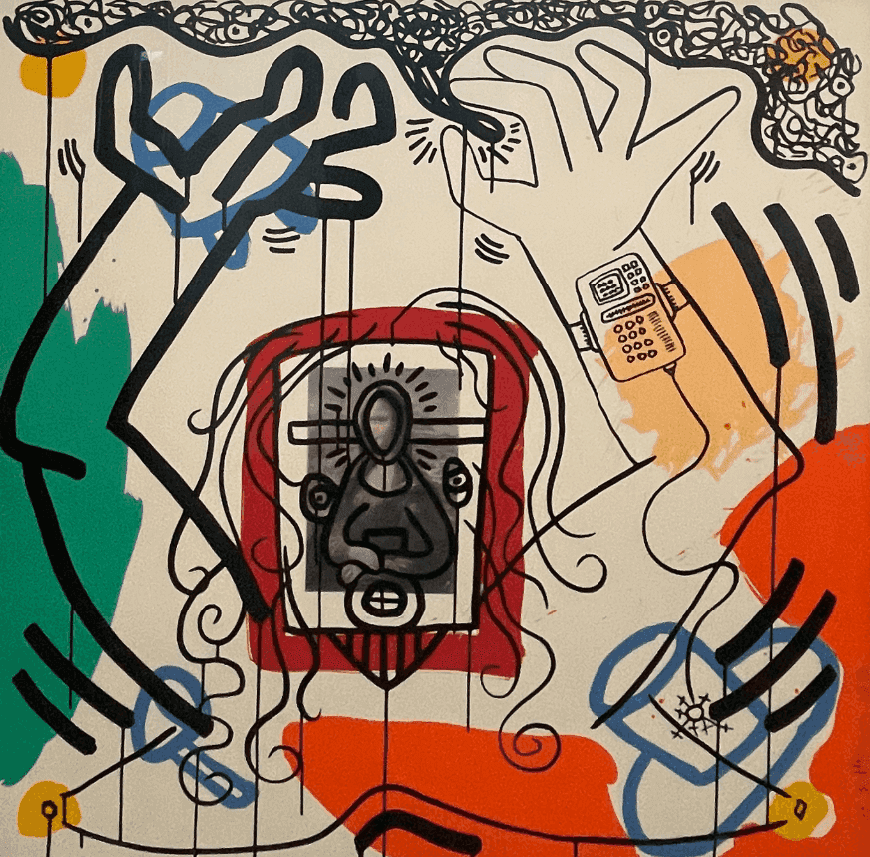 Keith Haring, ‘Apocalypse VI’, 1988, Print, Screenprint in colours, on Museum Board, null, Numbered, Dated