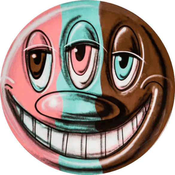 Kenny Scharf, ‘Artist Plate Project 2021 (Kenny Scharf)’, 2021, Collectible, Fine bone china, Artware Editions, Dated